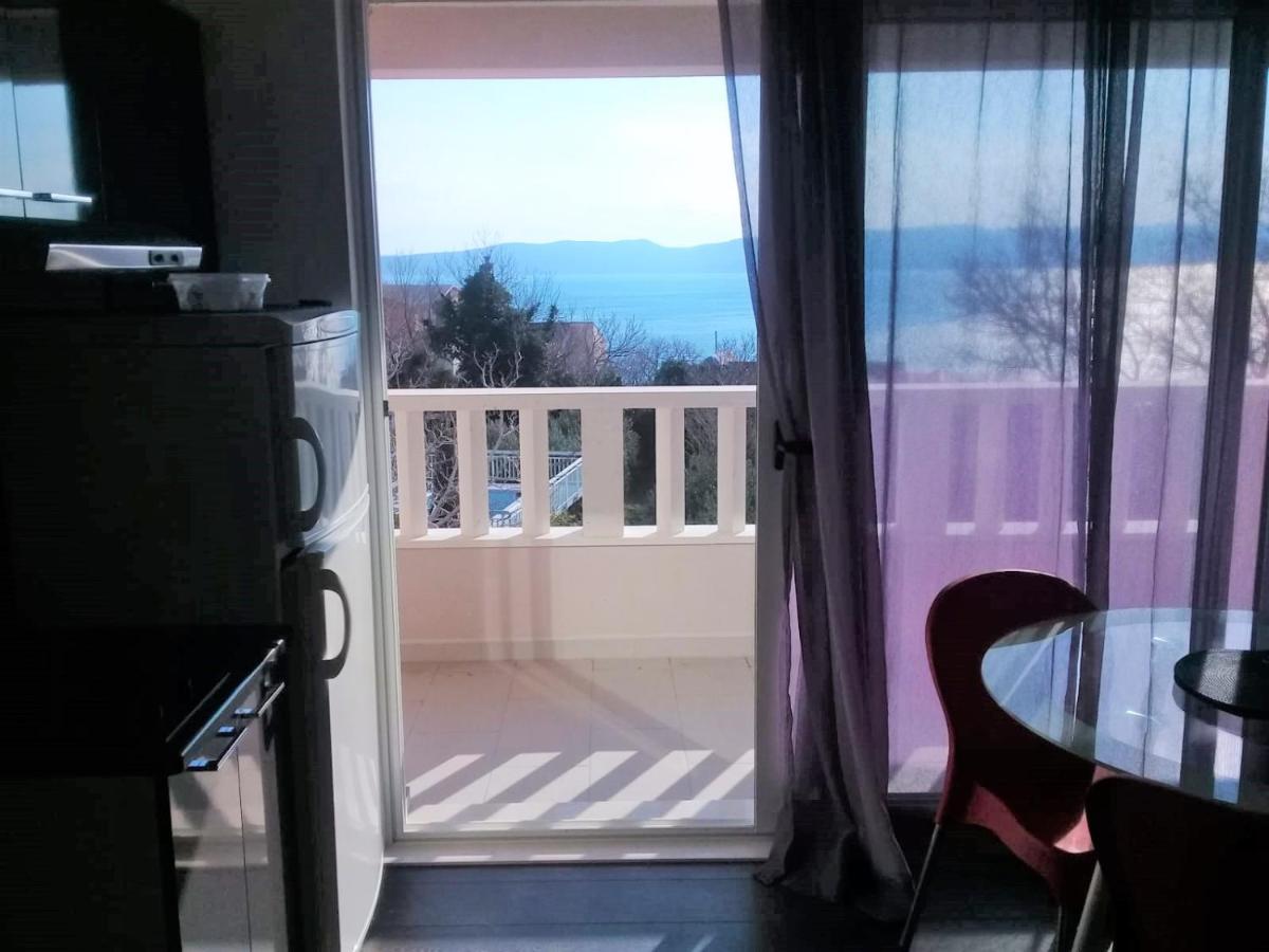 Studio Apartment Brela Esterno foto